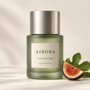 Airora Fig Atelier – Autoparfum – AI-verpakkingsconcept