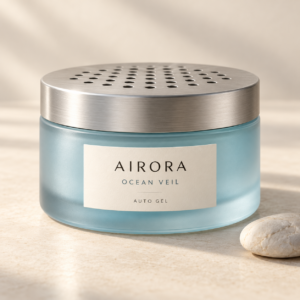 Airora Ocean Veil – Auto gel – AI-verpakkingsconcept